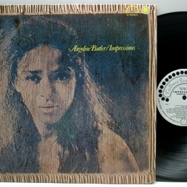 レコードメイン画像：PROMO美盤 マイナー珍盤 ANGELINE BUTLER Impressions FOLK SOUL