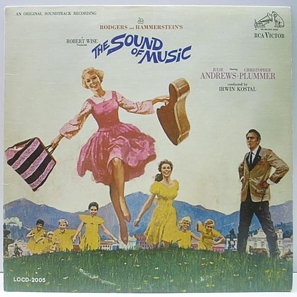 レコードメイン画像：冊子/ブックレット 完品 MONO両溝 オリジナル JULIE ANDREWS The Sound Of Music ('65 RCA Victor) 良品!!