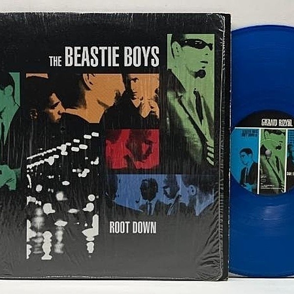 レコードメイン画像：シュリンク!美再生! USオリジナル 12インチ ブルーヴァイナル仕様 BEASTIE BOYS Root Down ('95 Grand Royal) ヨーロッパでのライブ音源