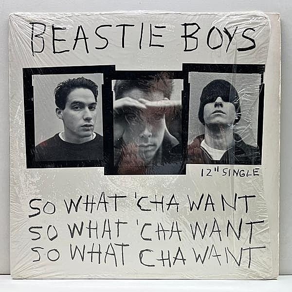 レコードメイン画像：シュリンク良好!! USオリジナル 12インチ BEASTIE BOYS So What 'Cha Want ('92 Capitol) 3rd.『Check Your Head』カット BIZ MARKIE