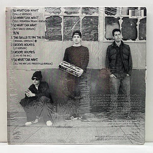 米12 Beastie Boys So What &amp;#039;cha Want Y15847 CAPITOL /00250 So What'Cha Want (Remastered 2009) - YouTube