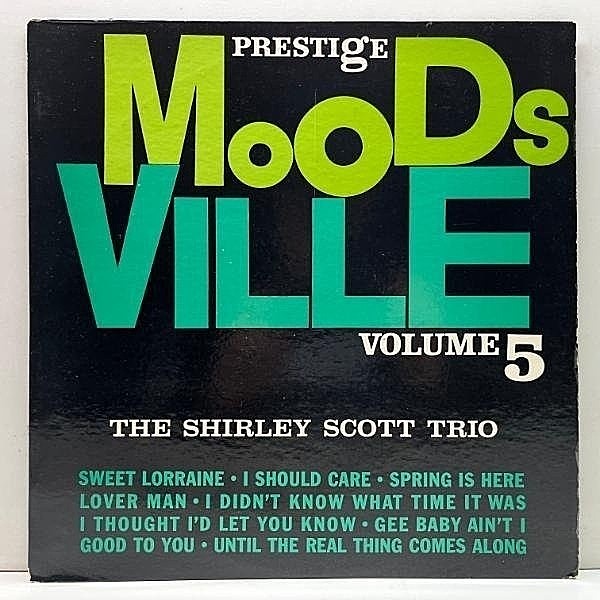 レコードメイン画像：良好!! USオリジナル MONO 深溝 RVG刻印 SHIRLEY SCOTT TRIO Moodsville Volume 5 (MVLP vol.5) ピアノ＆オルガン演奏 ピアノトリオ 名盤