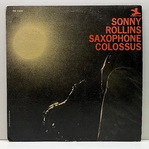 レコードメイン画像：【MONO 手書きRVG 金ラベ】SONNY ROLLINS Saxophone Colossus (Prestige) w/TOMMY FLANAGAN, DOUG WATKINS, MAX ROACH
