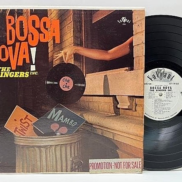 レコードメイン画像：プロモ MONO 深溝 USオリジナル THE SINGERS INC. Bossa Nova ('63 Valiant) 唯一のアルバム w/ George Tipton, Perry Botkin, Jr.
