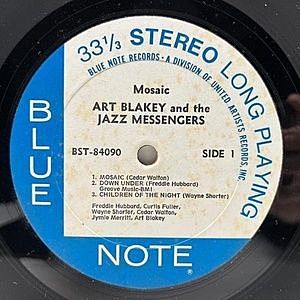 ★ＵＳ１９６７年リイシュー盤★『ＭＯＳＡＩＣ』ＡＲＴ ＢＬＡKＥＹ＆ＴＨＥ～ ART BLAKEY / Mosaic (LP) / Blue Note | WAXPEND RECORDS