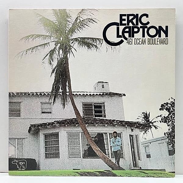 レコードメイン画像：美品!! Wマーク無し USオリジナル ERIC CLAPTON 461 Ocean Boulevard ('74 RSO) エリック・クラプトン 初回 ROCKEFELLER, NYリム