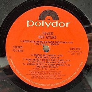 ROY AYERS / Fever (LP) / Polydor | WAXPEND RECORDS