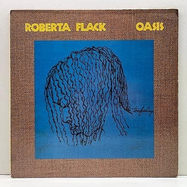 レコードメイン画像：良好!! USオリジナル TML刻印 ROBERTA FLACK Oasis ('88 Atlantic) QUINCY JONES, MARCUS MILLER 参加 艶めくメロウ・シンセ・ポップ