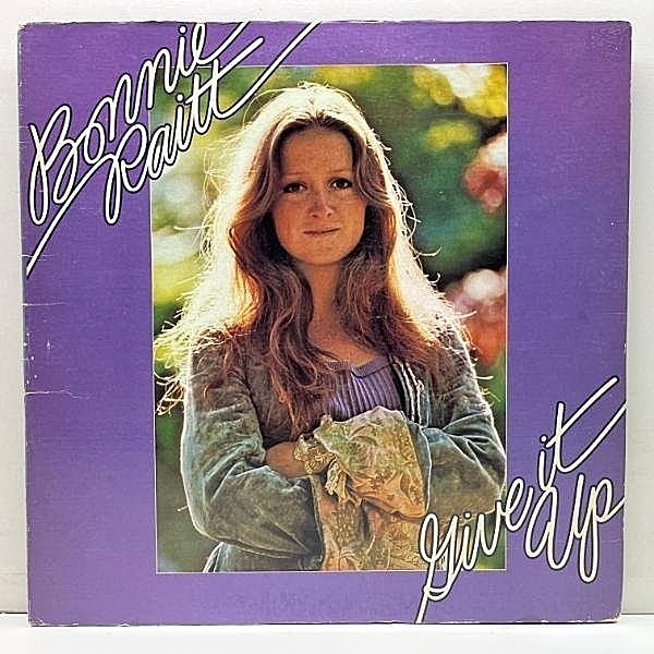 レコードメイン画像：良好盤!! ゲートフォールド仕様 US初期プレス BONNIE RAITT Give It Up (Warner) ボニー・レイット登場 最高傑作 2nd.アルバム 米 LP