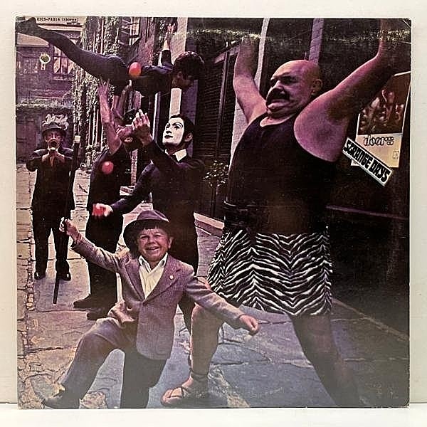 レコードメイン画像：レアな美盤!!【ゴールド・金ラベル】USオリジナル THE DOORS Strange Days ('67 Elektra) 手書きマトA・B (枝番無し) ドアーズ 米 LP 原盤