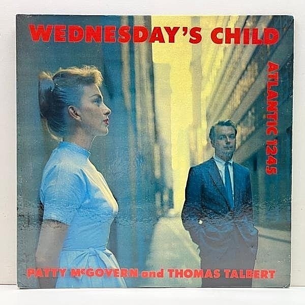 レコードメイン画像：良好!!【入手難】USオリジナル MONO 深溝 PATTY McGOVERN Wednesday's Child (Atlantic 1245) パティ・マクガヴァーン 唯一のアルバム