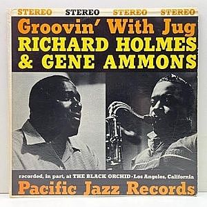 レコード画像：RICHARD HOLMES / GENE AMMONS / Groovin' With Jug