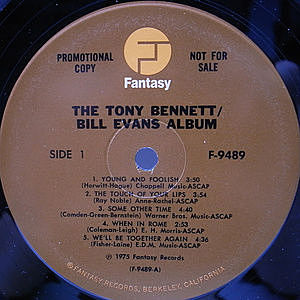 TONY BENNETT / BILL EVANS / The Tony Bennett Bill Evans