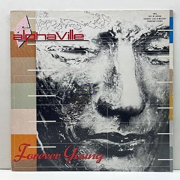 レコードメイン画像：良好!! EUオリジナル ALPHAVILLE Forever Young ('84 WEA) アルファヴィル 1st.アルバム Big In Japan, Forever Young など収録