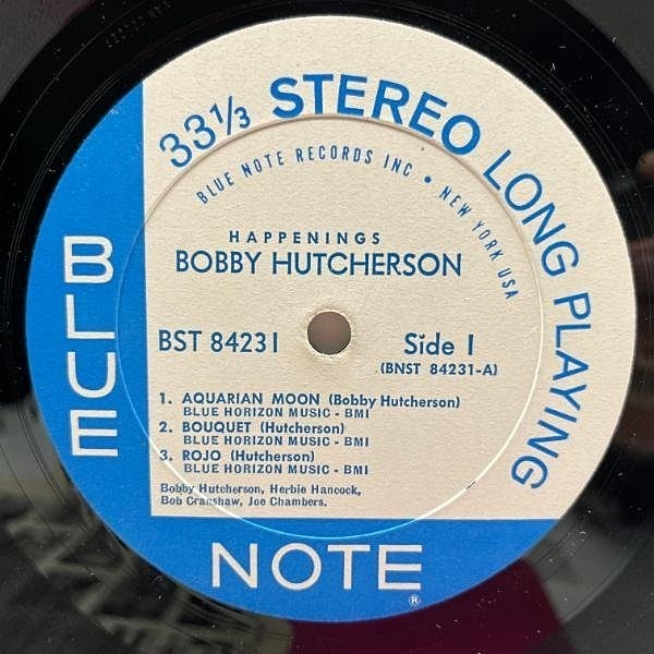 ★ＵＳ盤ＶＡＮＧＥＬＤＥＲ刻印★『ヘッド・オン』ボビー・ハッチャーソン US直輸入盤/VanGelder刻印】Bobby Hutcherson(ボビー