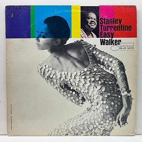 レコードメイン画像：USオリジナル 1st LIBERTYアド VANGELDER刻印 STANLEY TURRENTINE Easy Walker ('68 Blue Note) w/ McCoy Tyner ワンホーンカルテット