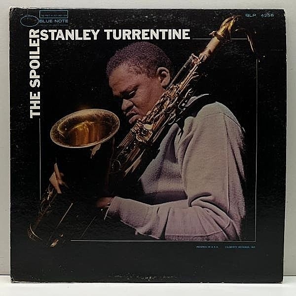 レコードメイン画像：Rare!!【MONO】Promo オリジナル STANLEY TURRENTINE The Spoiler (Blue Note BLP 4256) w/ Blue Mitchell, McCoy Tyner モノラルはレア