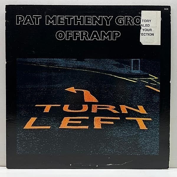 レコードメイン画像：Cut無し!良好盤! 半透明ヴァイナル USオリジナル PAT METHENY Offramp ('82 ECM) Lyle Mays パット・メセニー・グループ 愛のカフェオーレ