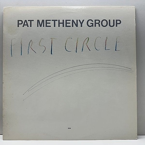 レコードメイン画像：Cut無し!良好! 半透明ヴァイナル USオリジナル PAT METHENY First Circle ('84 ECM) w/インサート完品 JAZZ ROCK FUSION