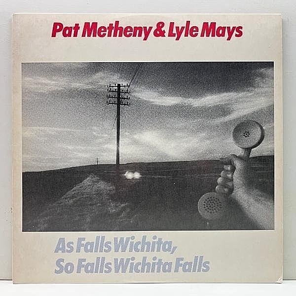 レコードメイン画像：良好!!【RL刻印・半透明ヴァイナル】USオリジ PAT METHENY & LYLE MAYS As Falls Wichita ～ (ECM) w/ Nana Vasconcelos