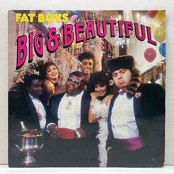 レコードメイン画像：【人力ヒューマン・ビートボックス炸裂】USオリジナル FAT BOYS Big & Beautiful ('86 Sutra) ファット・ボーイズ 3rd. JAMES BROWNネタ