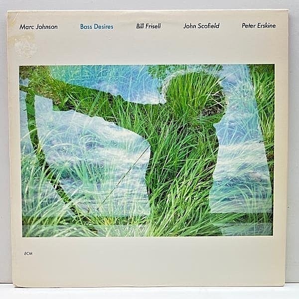 レコードメイン画像：【w/ John Scofield, Bill Frisell】USオリジナル MARC JOHNSON Bass Desires (ECM 1-25040) マーク・ジョンソン 名盤