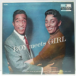 レコード画像：SAMMY DAVIS JR. / CARMEN McRAE / Boy Meets Girl