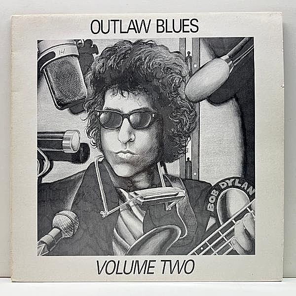 レコードメイン画像：【ブリットポップ～オルタナ勢のディランカヴァー集】良好!! Outlaw Blues Volume Two - A Tribute To Bob Dylan || DODGY, P.J. HARVEY 等