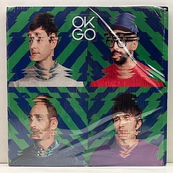 レコードメイン画像：シュリンク!プレイ良好! USオリジ 2LP カラーヴァイナル仕様 OK GO Hungry Ghosts ('14 Paracadute) DAVE FRIDMANN カラフル・モダンポップ