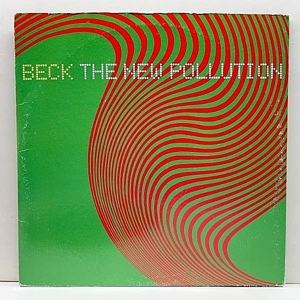 レコードメイン画像：USオリジナル 12インチ BECK The New Pollution 名盤『Odelay』カットシングル ('97 DGC) JOE THOMAS サンプリング APHEX TWIN REMIX など