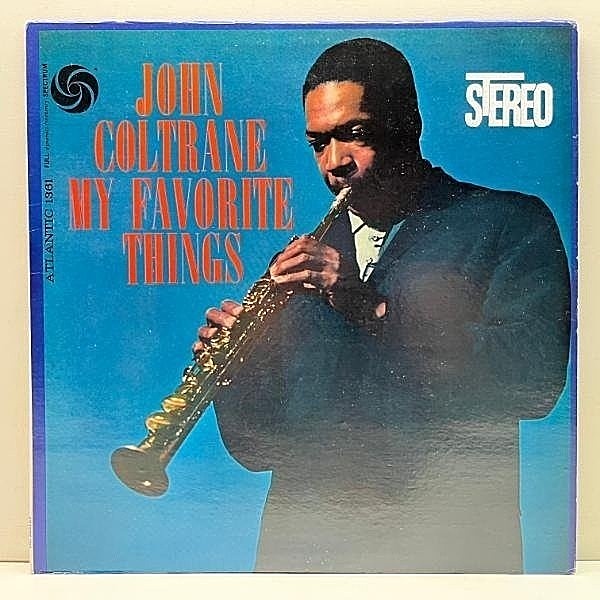 レコードメイン画像：良好!! US初期 '69年プレス JOHN COLTRANE My Favorite Things (Atlantic SD 1361) McCOY TYNER, STEVE DAVIS, ELVIN JONES W無し BROADWAY