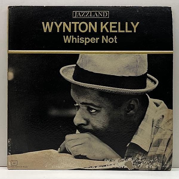 レコードメイン画像：良好盤!! MONO '62年 US初期プレス WYNTON KELLY Whisper Not [Quartet & Trio] Riverside RLP 12-254 w/ Kenny Burrell, Paul Chambers