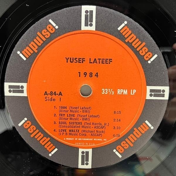 YUSEF LATEEF / 1984 (LP) / Impulse | WAXPEND RECORDS YUSEF LATEEF / 1984 (LP) / Impulse | WAXPEND RECORDS