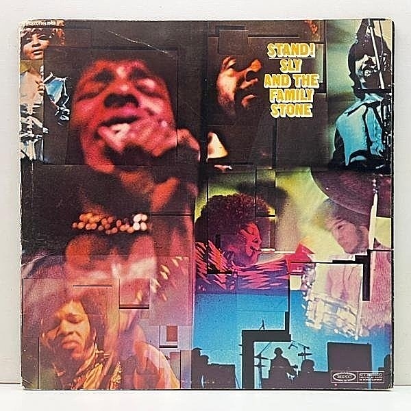 レコードメイン画像：Cut無し!良好! 1Aマト USオリジ 初版 BN規格 黄ラベ SLY & THE FAMILY STONE Stand ('69 Epic) スライとファミリー・ストーン／スタンド