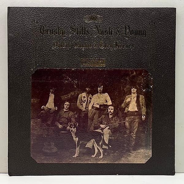 レコードメイン画像：レアな美盤!! 初版 BROADWAYリム USオリジナル [Club Edition] CROSBY STILLS, NASH & YOUNG Deja Vu ('70 Atlantic) NEIL YOUNG 参加