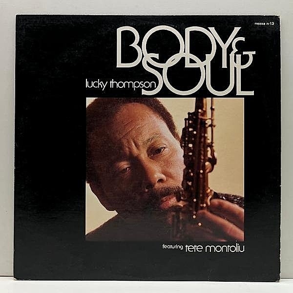 レコードメイン画像：良好!! MASTERDISK刻印 USプレス LUCKY THOMPSON Featuring TETE MONTOLIU Body & Soul (Nessa N-13) Soul's Nite Out