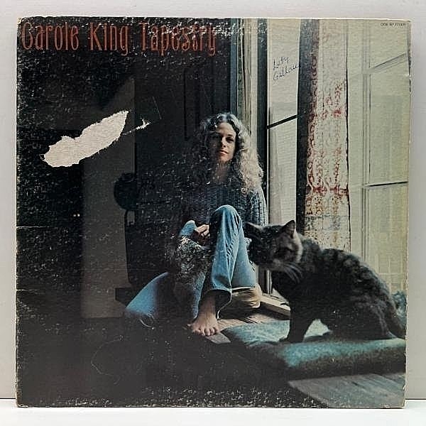 レコードメイン画像：USオリジナル 初版 70表記ラベル CAROLE KING Tapestry ('71 Ode) マト両面P1＝東部Pitmanプレス 米SSW 名盤 キャロル・キング／つづれおり