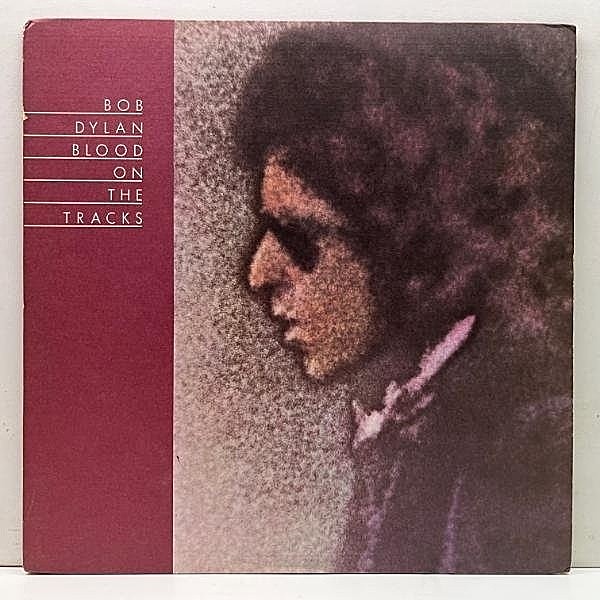 レコードメイン画像：Cut無し!美盤! 裏黒文字 ざら紙 初版 PC規格 USオリジナル BOB DYLAN Blood On The Tracks (Columbia PC 33235) 血の轍 米 1stプレス