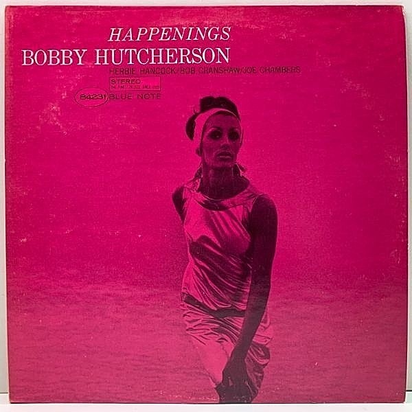 レコードメイン画像：良好品!! 米LIBERTY 青白ラベル BOBBY HUTCHERSON Happenings (Blue Note BST 84231) Herbie Hancock, Bob Cranshaw, Joe Chambers