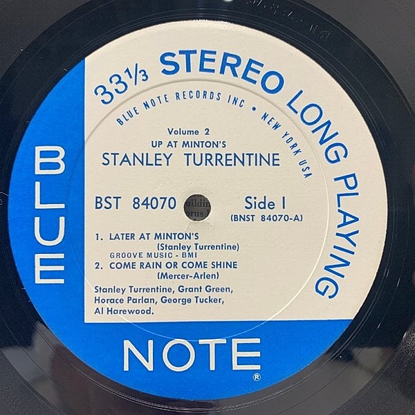 STANLEY TURRENTINE / Up At 