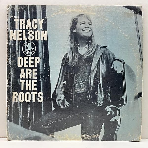 レコードメイン画像：Cut無し!良好! 紺ラベ US初期プレス TRACY NELSON Deep Are The Roots ('69 Prestige) 慈悲溢れる本場アコースティックブルース／スワンプ