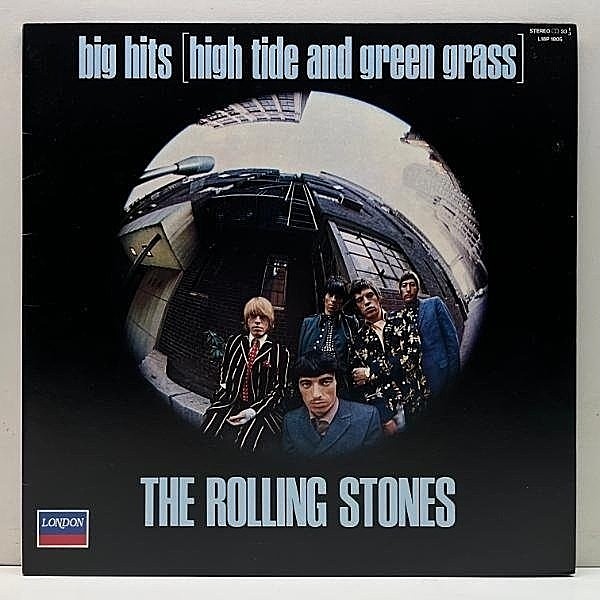 レコードメイン画像：美品!! 国内【デビュー25周年記念特別企画】THE ROLLING STONES Big Hits (High Tide And Green Grass) ('88 London) 歌詞対訳・解説シート