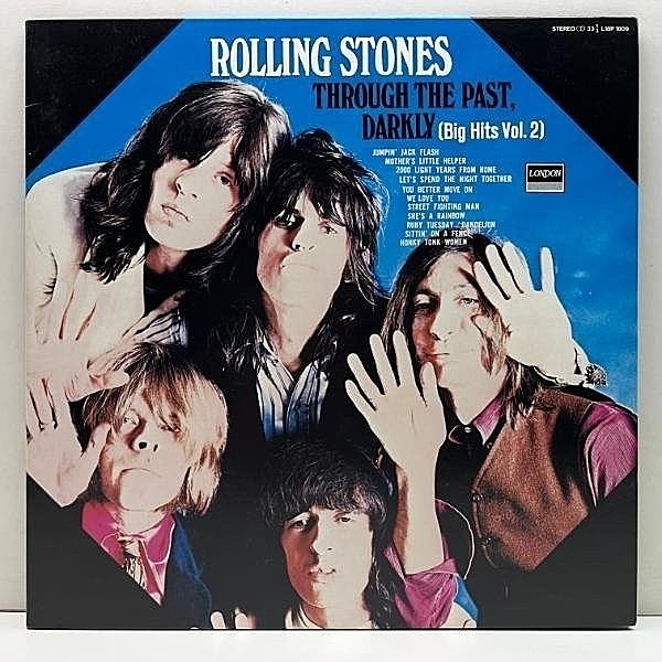 レコードメイン画像：美品!! 国内【デビュー25周年記念特別企画】THE ROLLING STONES Through The Past, Darkly (Big Hits Vol. 2) ('88 London) 歌詞対訳・解説