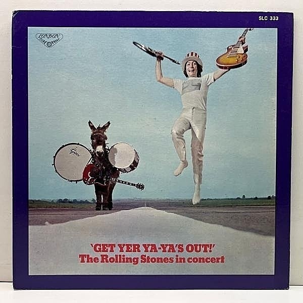 レコードメイン画像：JPNオリジナル 国内 ゲートフォールド仕様 ROLLING STONES Get Yer Ya-Ya's Out! ('70 London) ゲット・ヤー・ヤ・ヤズ・アウト LP