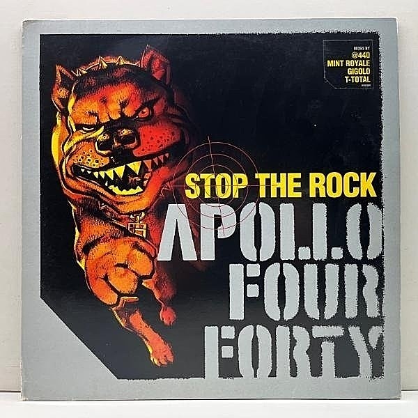 レコードメイン画像：美盤!! EUオリジナル 12インチ APOLLO FOUR FORTY Stop The Rock ('99 Epic) APOLLO 440 ブレイクビーツ名曲 BIG BEAT／EURO HOUSE