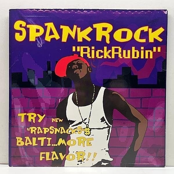 レコードメイン画像：【ファミコン音が噴出するトライバル・ビート】UKオリジナル 12インチ SPANK ROCK Rick Rubin ('06 Big Dada) FIVE DEEZ Pase Rock 参加