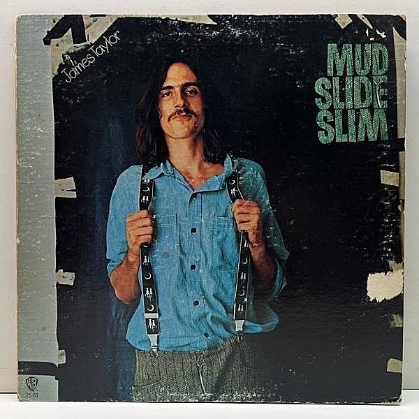 レコードメイン画像：良好盤!! 初版 緑ラベ Artisan刻印 USオリジ JAMES TAYLOR Mud Slide Slim And The Blue Horizon ('71 Warner) Carole King, Joni Mitchell