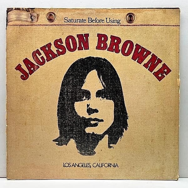 レコードメイン画像：USプレス JACKSON BROWNE Saturate Before Using (Asylum SD 5051) ジャクソン・ブラウン 1st デビュー LP