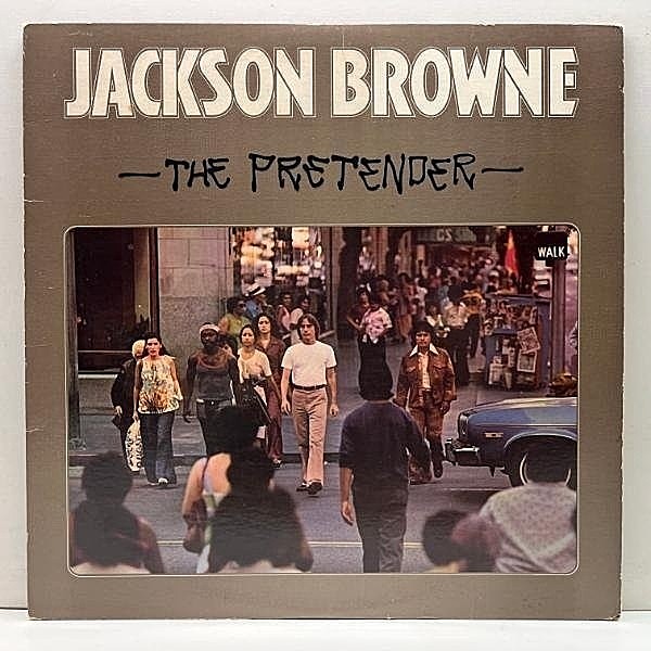 レコードメイン画像：良好品!! US初期プレス 雲ラベル JACKSON BROWNE The Pretender ('76 Asylum) Lowell George, Graham Nash, David Crosby ほか 豪華面子