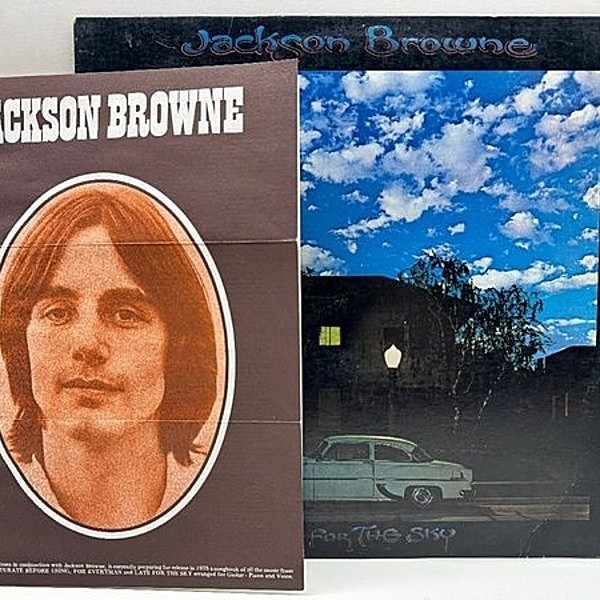 レコードメイン画像：激レア【見開き歌詞シート】初版 W無し 7E規格 USオリジ JACKSON BROWNE Late For The Sky ('74 Asylum) ジャクソン・ブラウン 米 初回 LP
